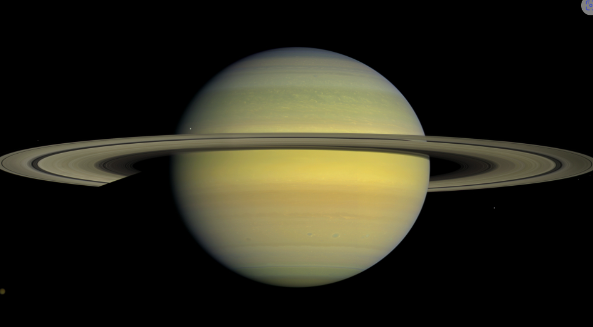 A NASA simulation has demonstrated the potential formation of Saturn’s rings through the collision of moons.